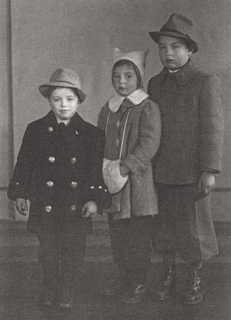 Pavle and Mirko Deneberg with a Girl in their midst