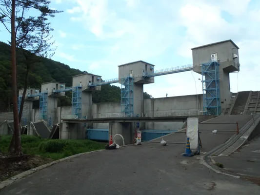 Completed Fudai Floodgate